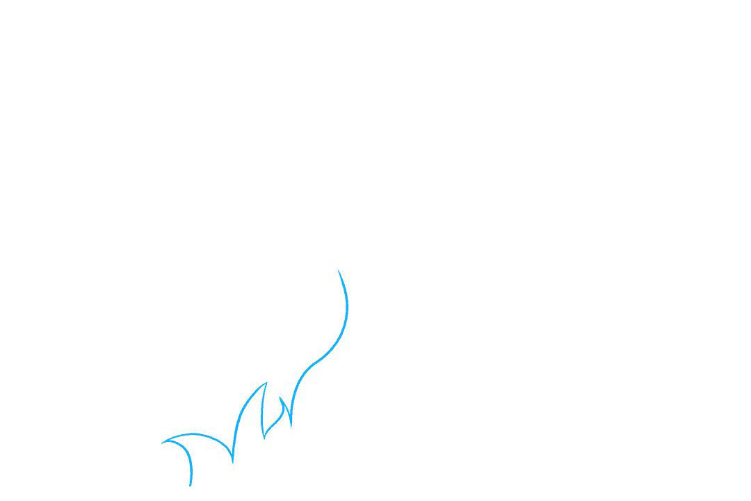 消防安全绘画-火焰和烟雾