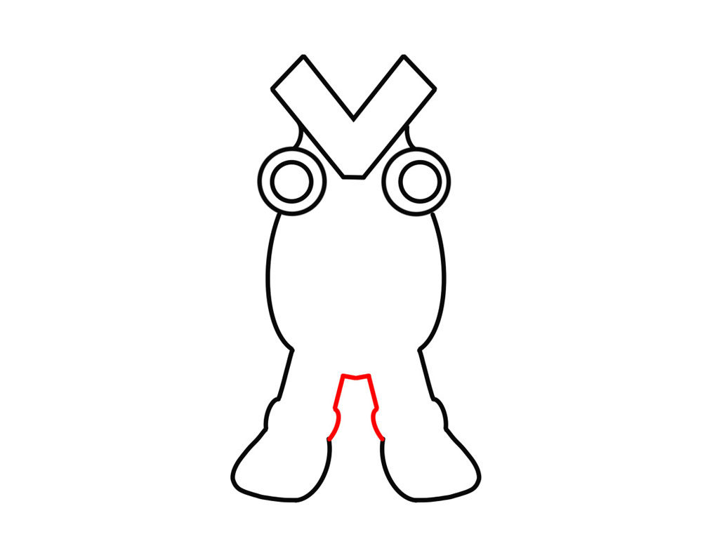 小怪兽简笔画教程