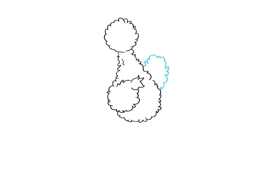 芝麻街大鸟简笔画步骤