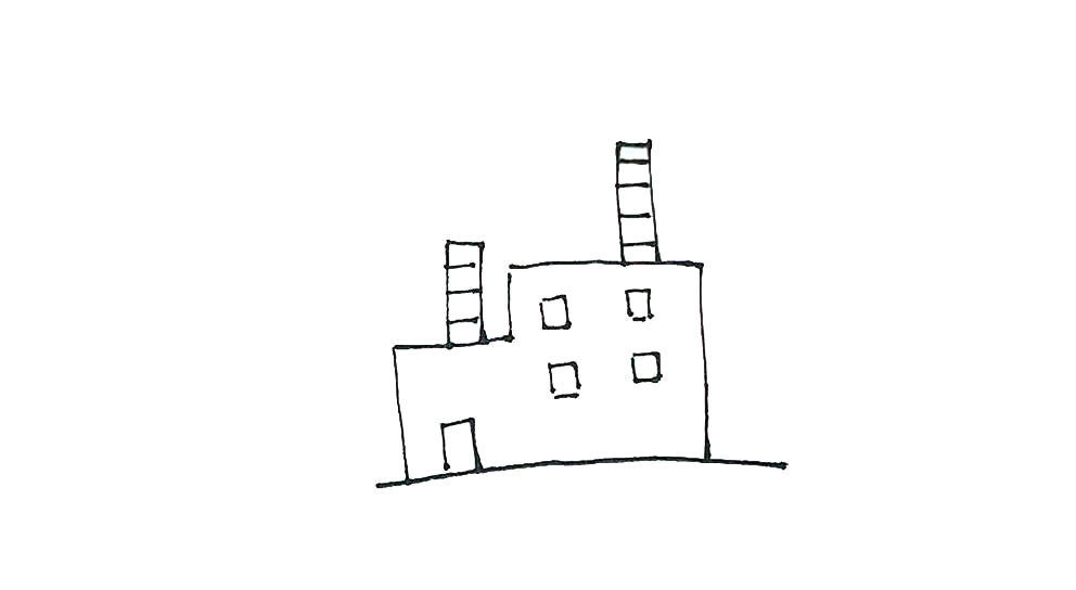工厂简笔画画法