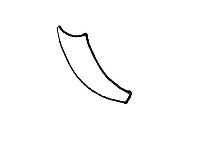 大刀简笔画画法步骤