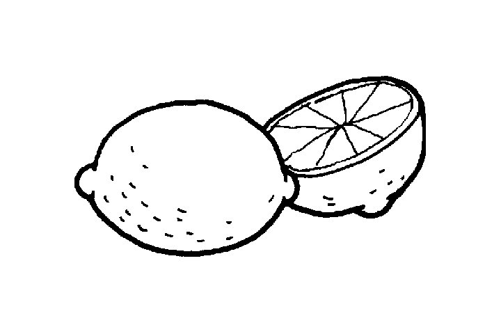几种柠檬的画法