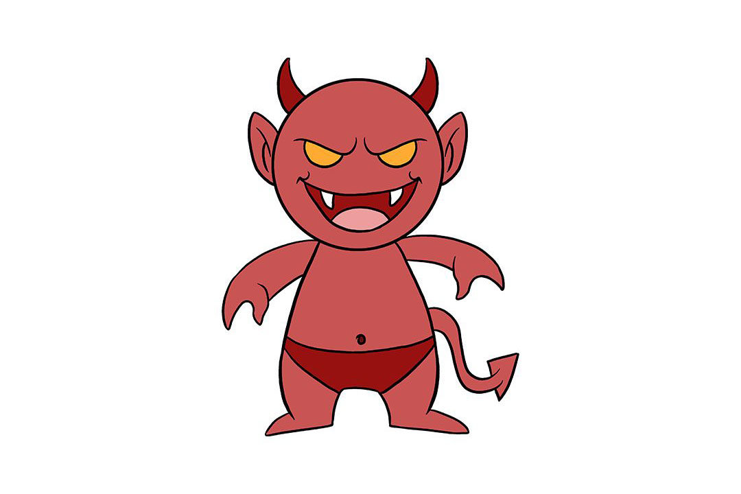 卡通恶魔怎么画