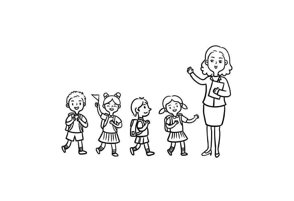 教师节快乐简笔画图片素材