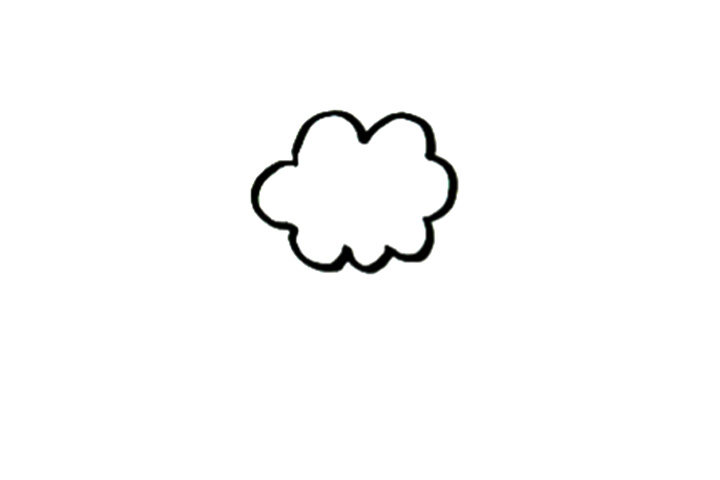 蔬菜简笔画大全 西蓝花简笔画画法