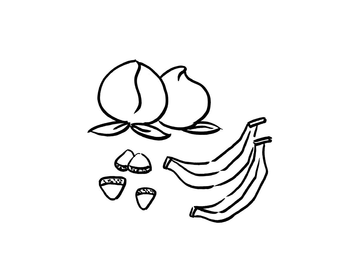 一组蔬菜简笔画图片