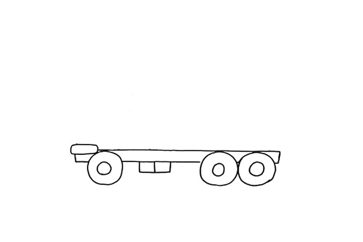 如何画大卡车