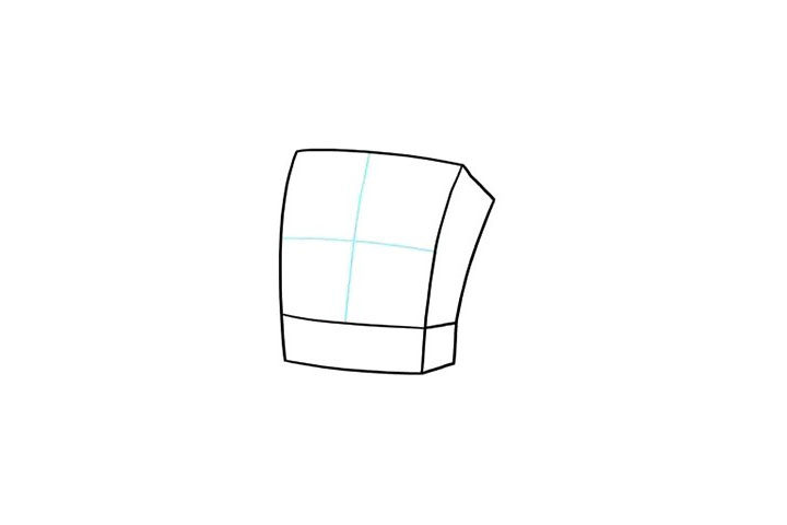 海绵宝宝简笔画画法步骤