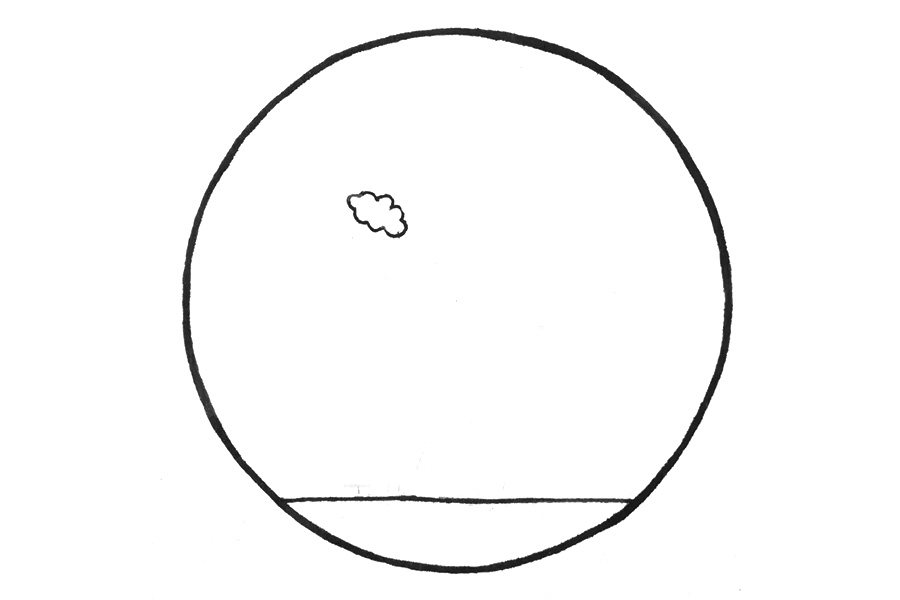羊驼卡通简笔画