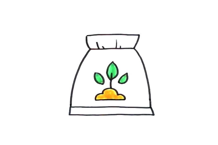 肥料怎么画
