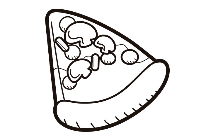 披萨的画法