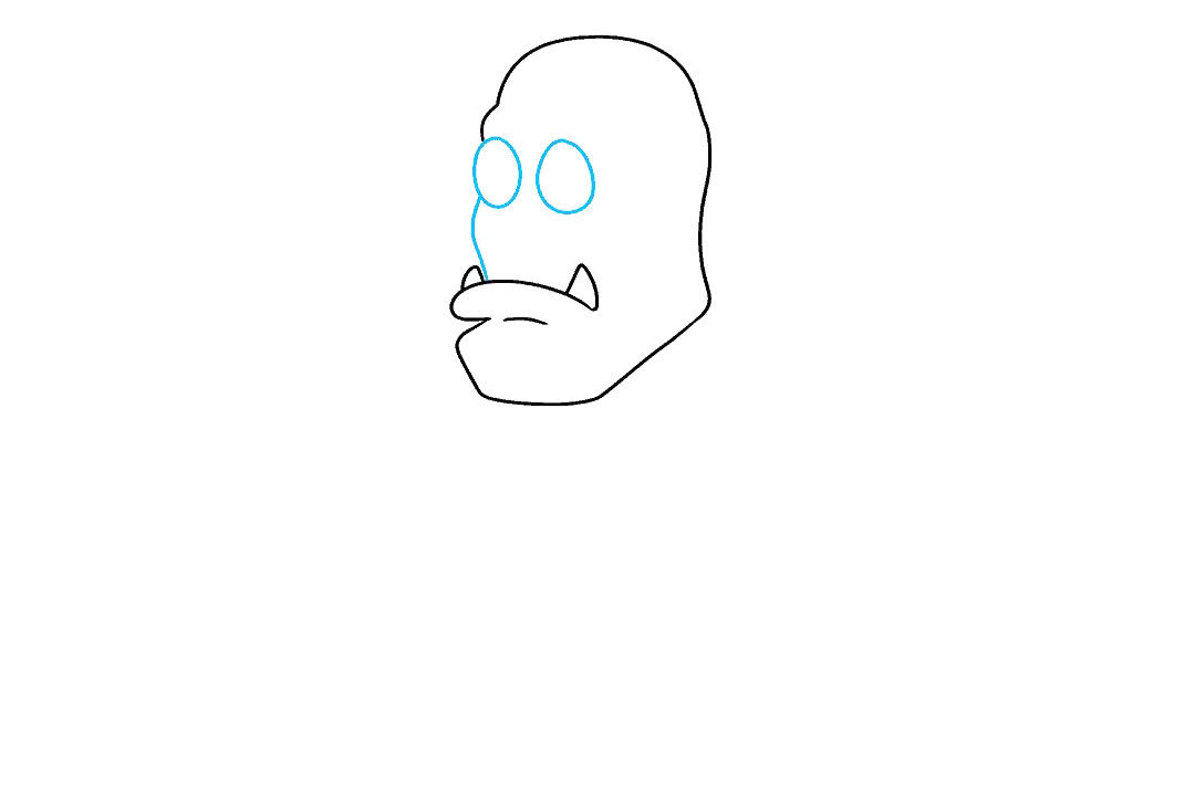 如何画绿巨魔简笔画