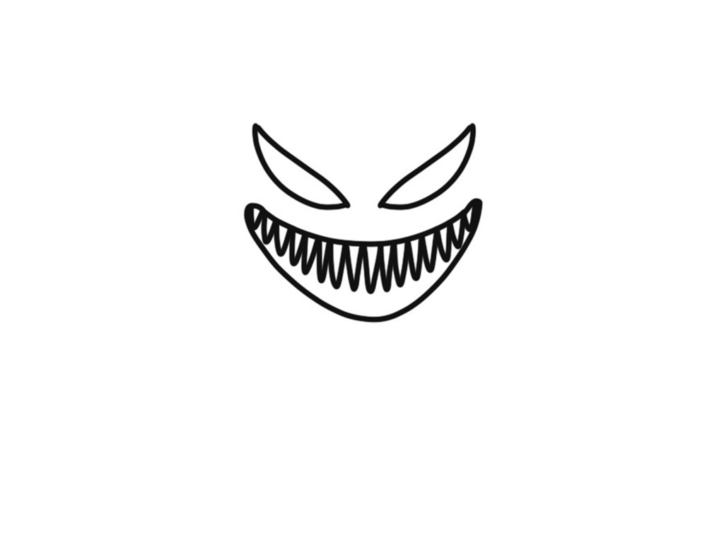 毒液简笔画画法步骤