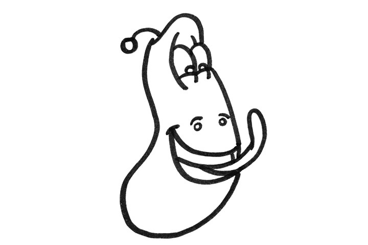 爆笑虫子怎么画