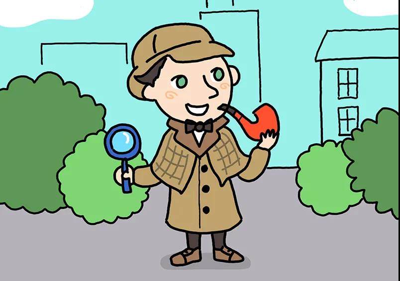 探福尔摩斯简笔画画法教程