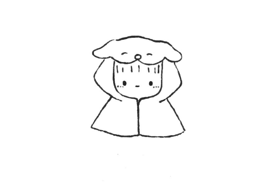 穿雨衣的幼稚园崽崽