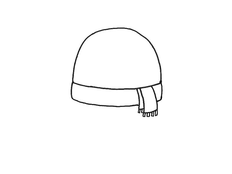 超简单雪人简笔画画法步骤
