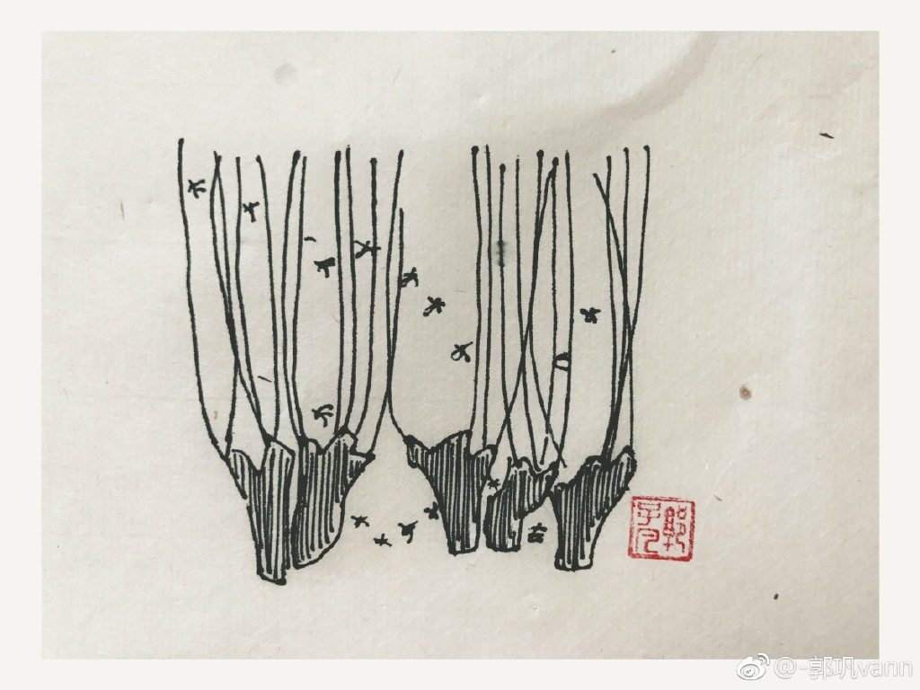 一组超简单的风景简笔画