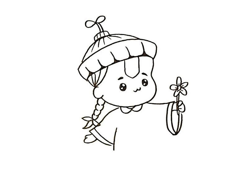 僵小鱼简笔画画法教程