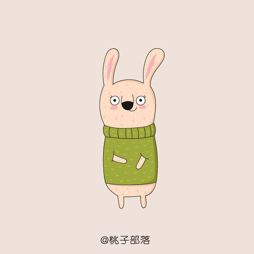 这组动物简笔画很适合初学者学习，线条比较随意，造型结构也不复杂，建议收藏起来！