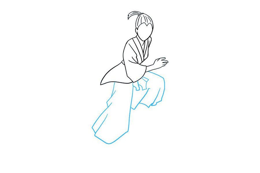 如何画武士