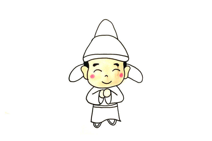 诗人李白怎么画