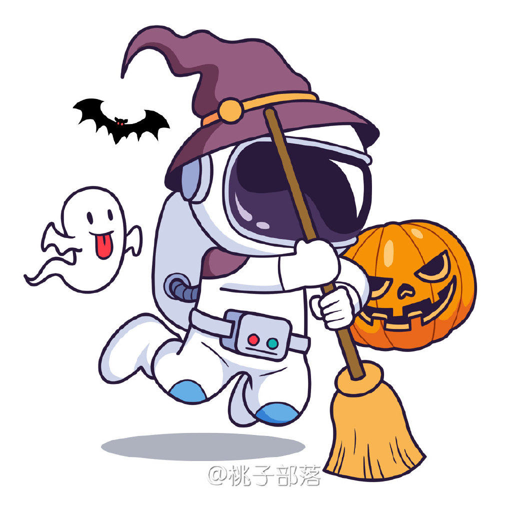宇航员的万圣节也疯狂！