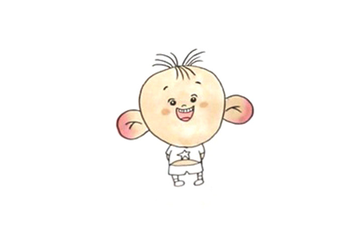 大耳朵图图怎么画