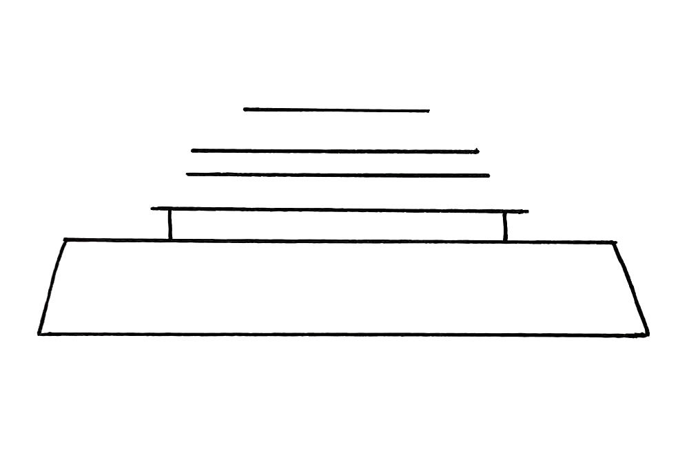 一学就会的天安门简笔画教程