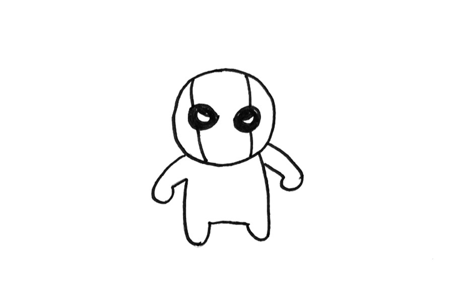 死侍怎么画简单