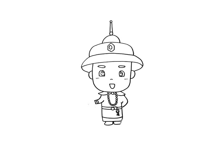 古代皇帝怎么画