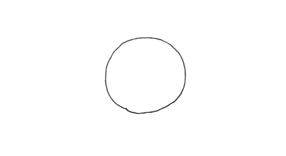 靶子简笔画画法步骤