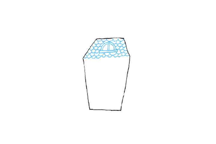 充满童趣的小房子简笔画教程9