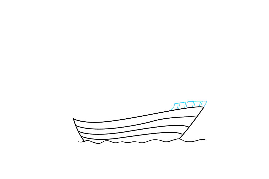 海盗船怎么画