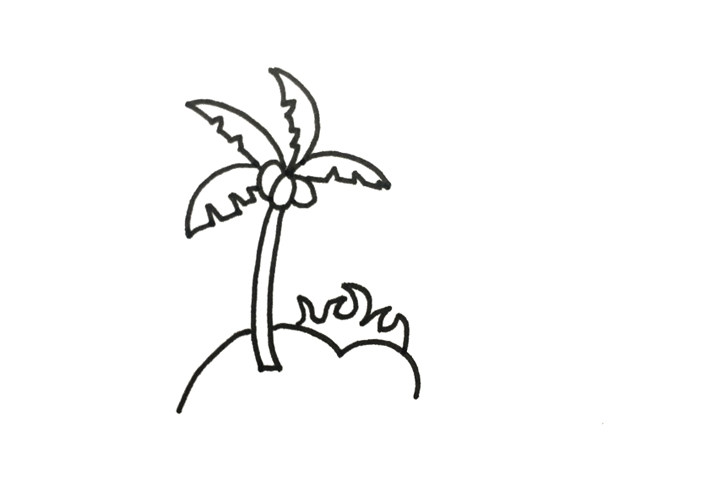 漂亮的大海风景怎么画