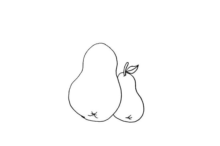 梨简笔画画法教程