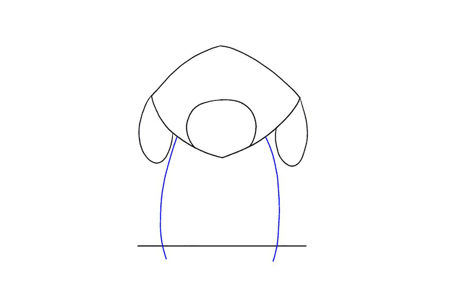 简单漂亮的狗简笔画画法