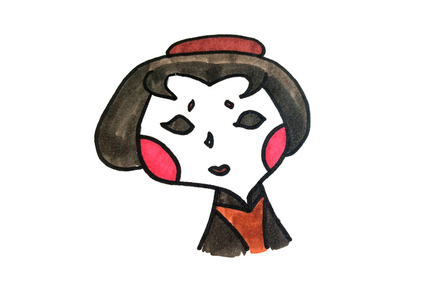 第五人格红蝶怎么画