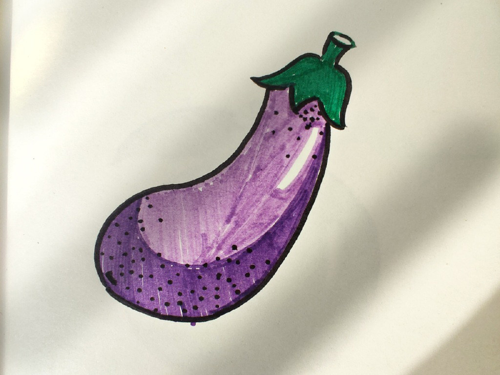 简单易画的蔬菜简笔画
