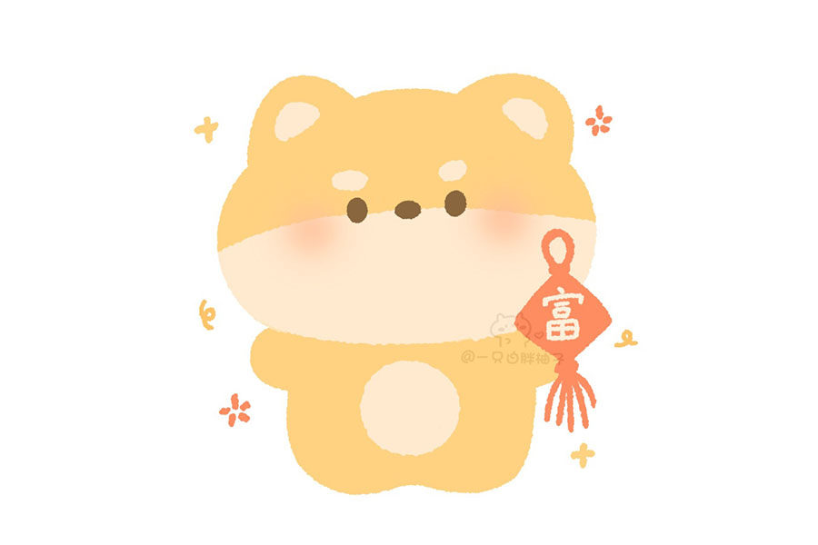 可爱的小动物简笔画图片