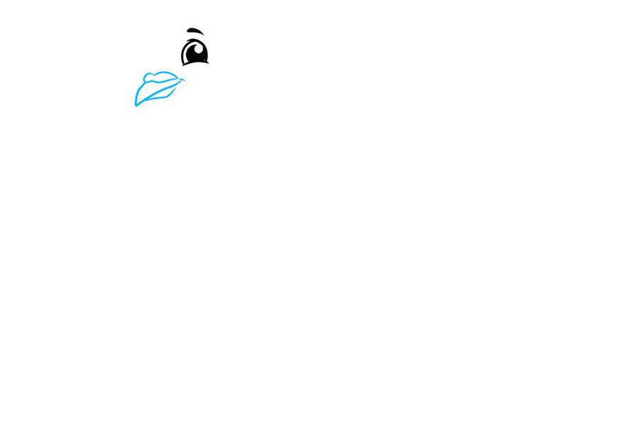 如何画鸽子