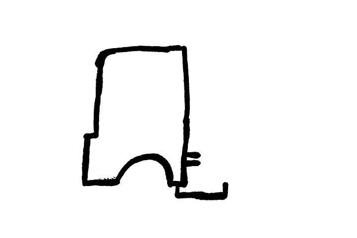 小货车简笔画画法步骤