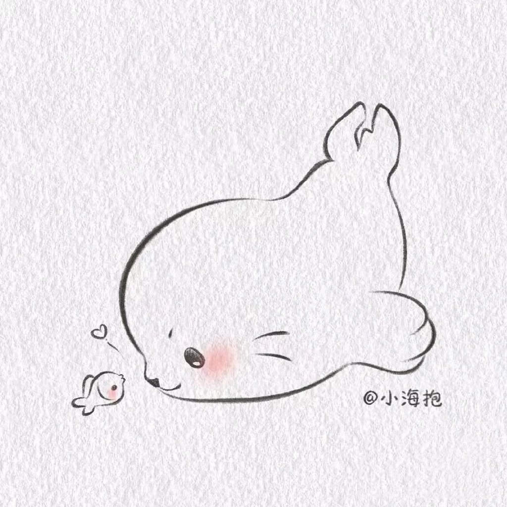 可爱卡通人物头像简笔画图片
