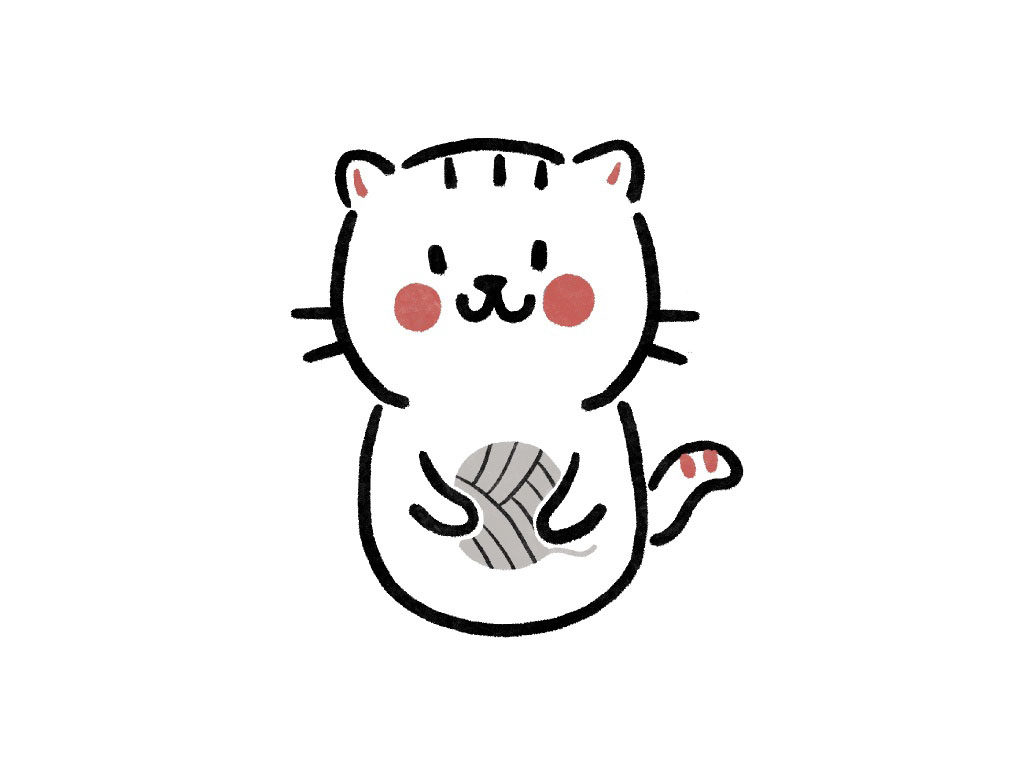 简单可爱的小猫简笔画画法