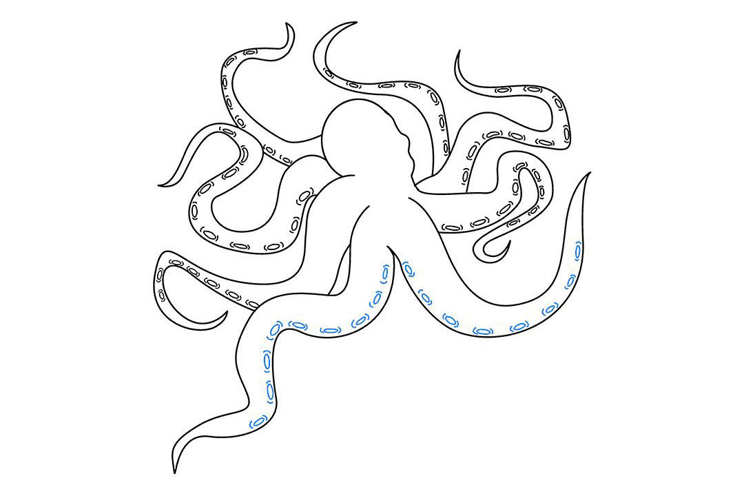 海怪怎么画