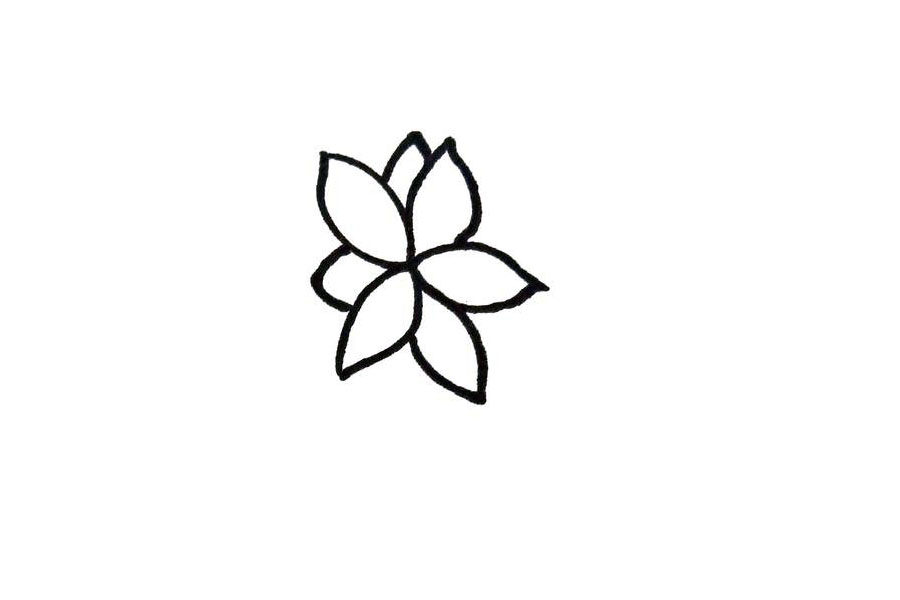 苍耳子简笔画怎么画