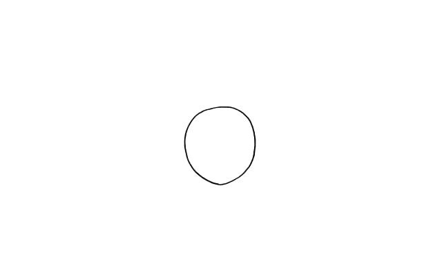 树叶上的七星瓢虫简笔画画法步骤