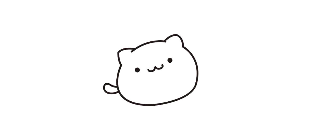 三只小猫简笔画画法教程