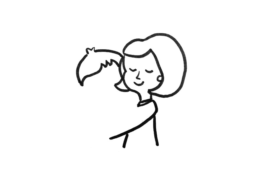 母亲节感恩妈妈简笔画画法