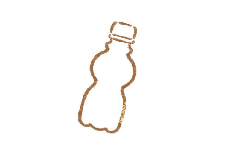 西柚气泡水怎么画